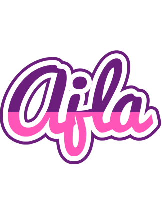 Ajla cheerful logo