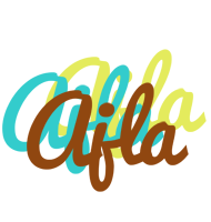 Ajla cupcake logo