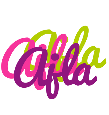 Ajla flowers logo