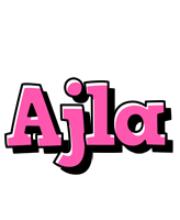 Ajla girlish logo