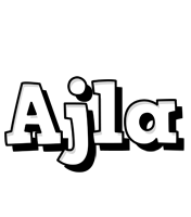 Ajla snowing logo