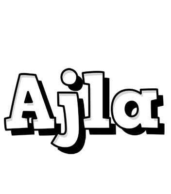 Ajla snowing logo