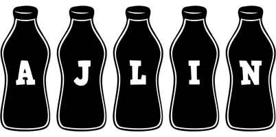 Ajlin bottle logo