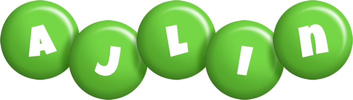 Ajlin candy-green logo