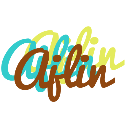 Ajlin cupcake logo
