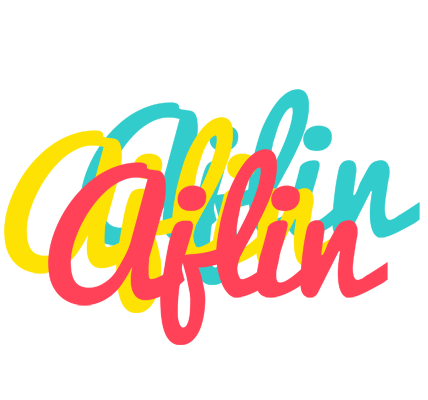 Ajlin disco logo