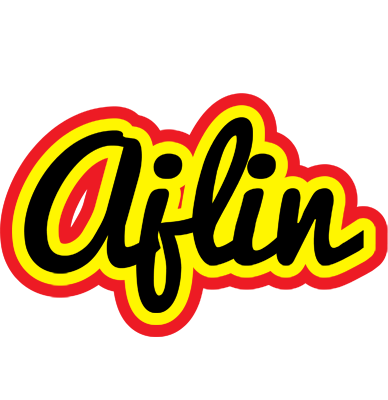 Ajlin flaming logo