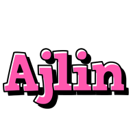 Ajlin girlish logo