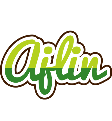 Ajlin golfing logo