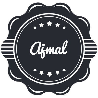 Ajmal badge logo
