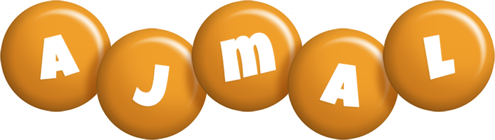 Ajmal candy-orange logo