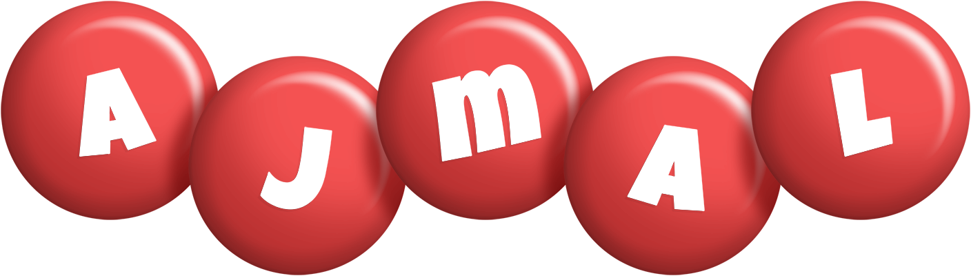 Ajmal candy-red logo