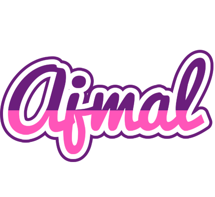 Ajmal cheerful logo