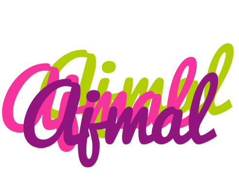 Ajmal flowers logo