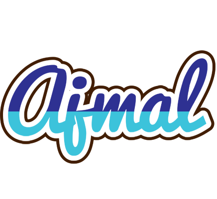 Ajmal raining logo
