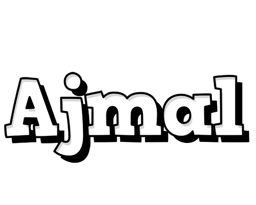 Ajmal snowing logo