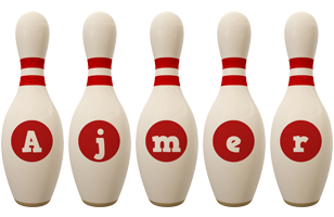 Ajmer bowling-pin logo