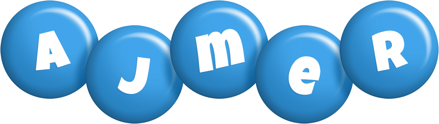 Ajmer candy-blue logo