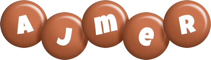 Ajmer candy-brown logo