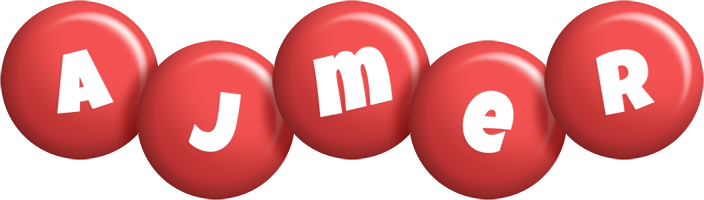 Ajmer candy-red logo