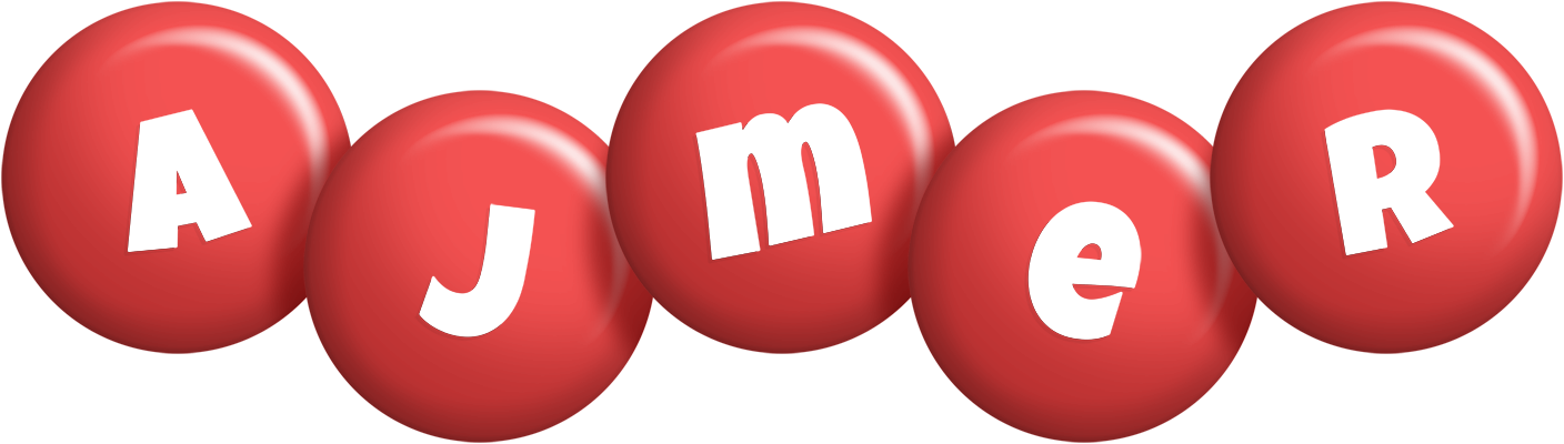 Ajmer candy-red logo