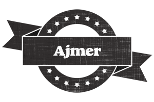 Ajmer grunge logo