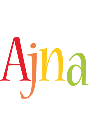 Ajna birthday logo