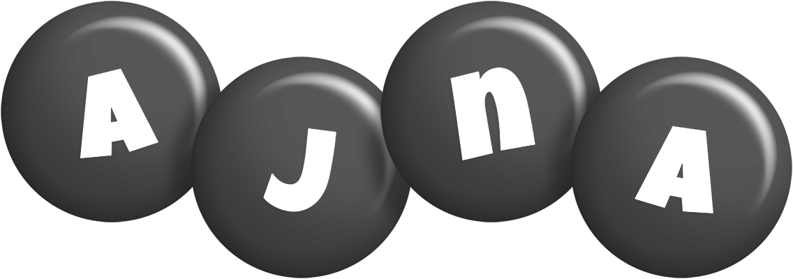 Ajna candy-black logo