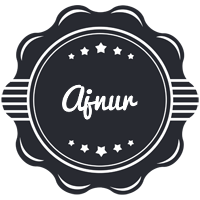 Ajnur badge logo