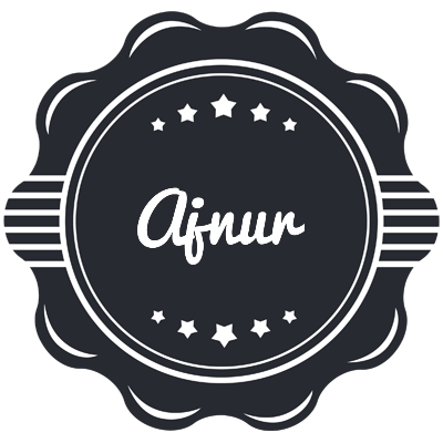 Ajnur badge logo