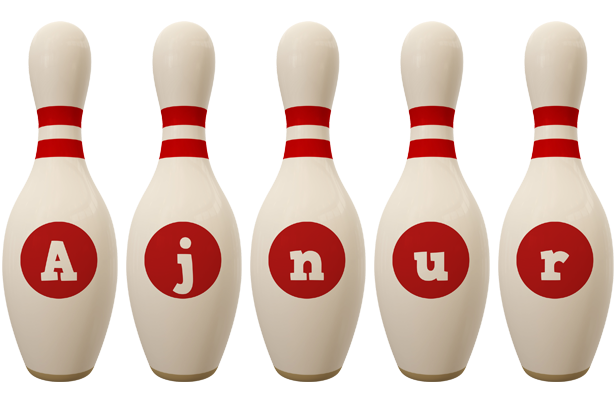 Ajnur bowling-pin logo