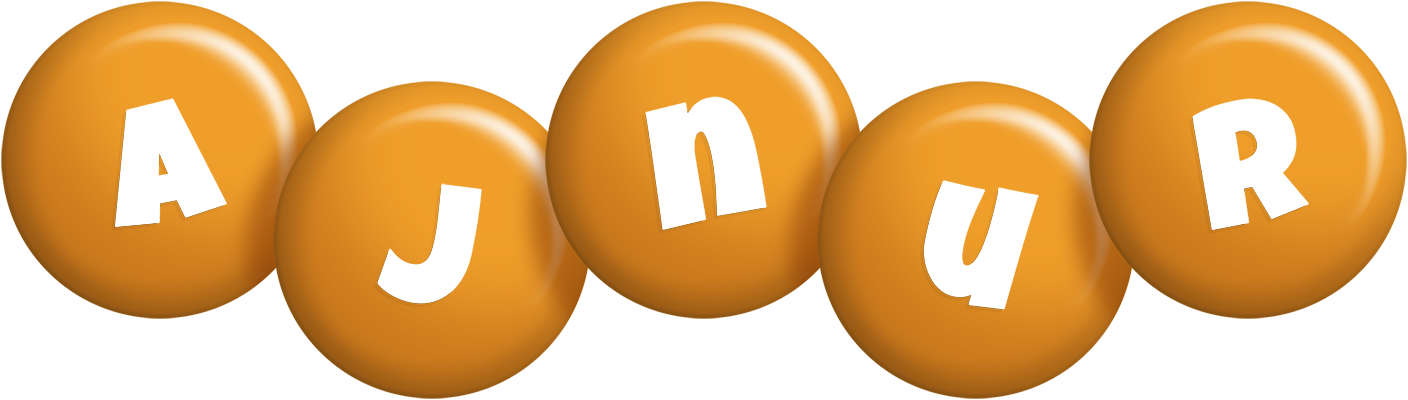 Ajnur candy-orange logo
