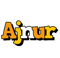 Ajnur cartoon logo