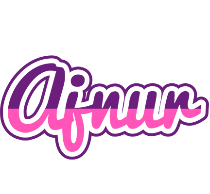 Ajnur cheerful logo