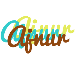 Ajnur cupcake logo