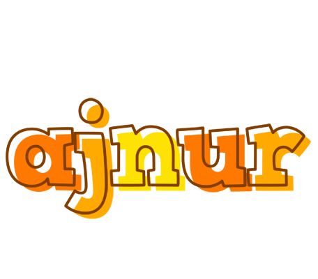 Ajnur desert logo