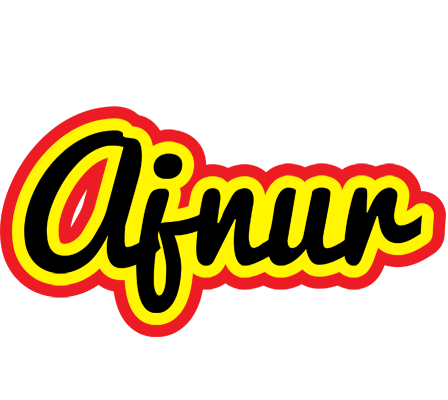 Ajnur flaming logo
