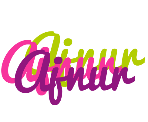 Ajnur flowers logo