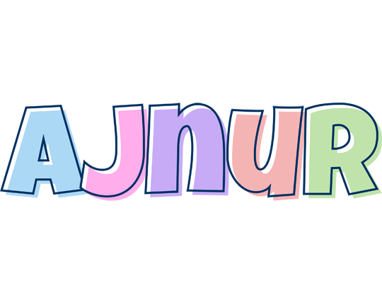 Ajnur pastel logo