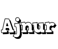 Ajnur snowing logo