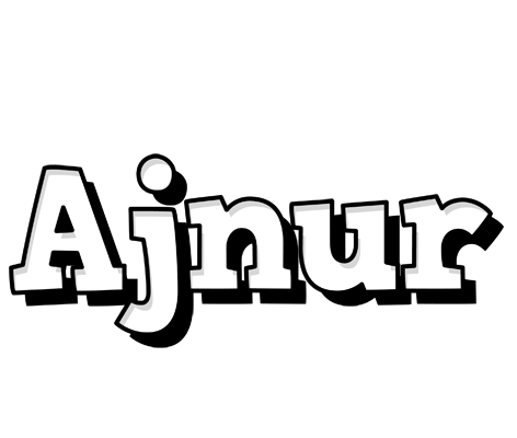 Ajnur snowing logo