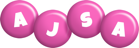 Ajsa candy-pink logo