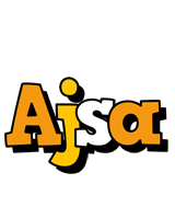 Ajsa cartoon logo