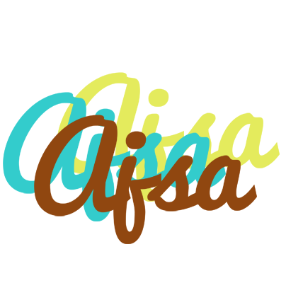 Ajsa cupcake logo