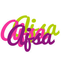 Ajsa flowers logo