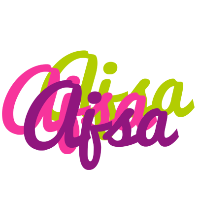 Ajsa flowers logo