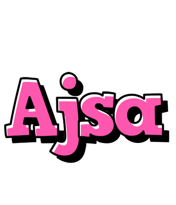 Ajsa girlish logo