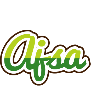Ajsa golfing logo