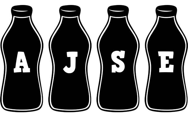 Ajse bottle logo