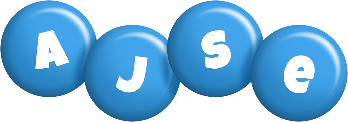 Ajse candy-blue logo